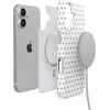 image:imageCasely iPhone 17 Case  On the Dot  White Polka Dot  Compatible with MagSafe  Classic Ultra Slim Design