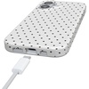 image:imageCasely iPhone 17 Case  On the Dot  White Polka Dot  Compatible with MagSafe  Classic Ultra Slim Design