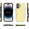 image:imageCasely iPhone 17 Case  On the Dot  Yellow Polka Dot  Bold Protective Design  Compatible with MagSafe