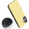 image:imageCasely iPhone 17 Case  On the Dot  Yellow Polka Dot  Bold Protective Design  Compatible with MagSafe