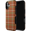 image:imageCasely iPhone 17 Case  Spiced Chai  Fall Plaid  Bold Protective Design  MagSafe Compatible Design