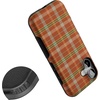 image:imageCasely iPhone 17 Case  Spiced Chai  Fall Plaid  Bold Protective Design  MagSafe Compatible Design