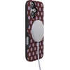 image:imageCasely iPhone 17 Case  Spotted in SoHo  Burgundy Polka Dot  Bold Protective Design  Compatible with MagSafe