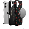 image:imageCasely iPhone 17 Case  Sweet Revenge  Cherry Skulls  Bold Protective Design  Compatible with MagSafe