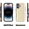 image:imageCasely iPhone 17 Case  Sweet Stripes  Rainbow Pastel  Bold Protective Design  Compatible with MagSafe