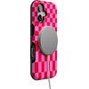 image:imageCasely iPhone 17 Case  Vibe Check  Pink Checkerboard  Bold Protective Design  Compatible with MagSafe