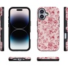 image:imageCasely iPhone 17 Case  Vintage Belle  Floral Toile  Bold Protective Design  MagSafe Compatible Design