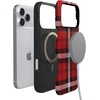 image:imageCasely iPhone 17 Pro Max Case  As if  Red Plaid  Bold Protective Design  MagSafe Compatible Design