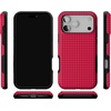 image:imageCasely iPhone 17 Pro Max Case  Best Dressed  Red Houndstooth  Bold Protective Design  MagSafe Compatible Design