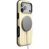 image:imageCasely iPhone 17 Pro Max Case  Butter Yellow Stripes  Sunday Best  Bold Protective Design  Compatible with MagSafe