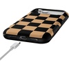 image:imageCasely iPhone 17 Pro Max Case  Fit Check  Black amp Brown Checkerboard  Bold Protective Design  MagSafe Compatible Design