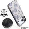 image:imageCasely iPhone 17 Pro Max Case  Ink amp Iris  Vintage Floral  Bold Protective Design  Compatible with MagSafe