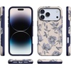 image:imageCasely iPhone 17 Pro Max Case  Ink amp Iris  Vintage Floral  Bold Protective Design  Compatible with MagSafe