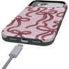 image:imageCasely iPhone 17 Pro Max Case  Love Me Knot  Mauve Bow  Bold Protective Design  MagSafe Compatible Design