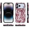 image:imageCasely iPhone 17 Pro Max Case  Love Me Knot  Mauve Bow  Bold Protective Design  MagSafe Compatible Design