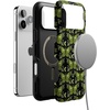 image:imageCasely iPhone 17 Pro Max Case  Mystic Moths  Green Twilight  Bold Protective Design  MagSafe Compatible Design