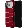 image:imageCasely iPhone 17 Pro Max Case  On the Dot  Maroon Polka Dot  Bold Protective Design  MagSafe Compatible Design