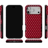 image:imageCasely iPhone 17 Pro Max Case  On the Dot  Maroon Polka Dot  Bold Protective Design  MagSafe Compatible Design