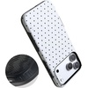 image:imageCasely iPhone 17 Pro Max Case  On the Dot  White Polka Dot  Bold Protective Design  Compatible with MagSafe