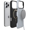 image:imageCasely iPhone 17 Pro Max Case  Pastel Picnic  Blue Gingham  Bold Protective Design  Compatible with MagSafe