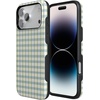 image:imageCasely iPhone 17 Pro Max Case  Pastel Picnic  Blue amp Green Gingham  Bold Protective Design  Compatible with MagSafe