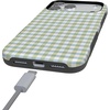 image:imageCasely iPhone 17 Pro Max Case  Pastel Picnic  Blue amp Green Gingham  Bold Protective Design  Compatible with MagSafe