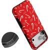 image:imageCasely iPhone 17 Pro Max Case  Peppermint Kiss  Candy Cane  Bold Protective Design  MagSafe Compatible Design