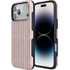 image:imageCasely iPhone 17 Pro Max Case  Pretty in Pastel  Blush Stripes  Bold Protective Design  MagSafe Compatible Design