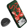 image:imageCasely iPhone 17 Pro Max Case  Santas Favorite  Holiday Bow  Bold Protective Design  MagSafe Compatible Design