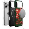 image:imageCasely iPhone 17 Pro Max Case  Santas Favorite  Holiday Bow  Bold Protective Design  MagSafe Compatible Design