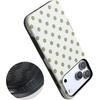 image:imageCasely iPhone 17 Pro Max Case  Spotted in SoHo  Green Polka Dot  Bold Protective Design  Compatible with MagSafe