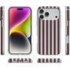image:imageCasely iPhone 17 Pro Max Case  Sunday in Brooklyn  Chocolate Blue Stripes  Compatible with MagSafe  Classic Ultra Slim Design