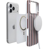 image:imageCasely iPhone 17 Pro Max Case  Sunday in Brooklyn  Chocolate Blue Stripes  Compatible with MagSafe  Classic Ultra Slim Design