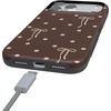image:imageCasely iPhone 17 Pro Max Case  Teddy Bows  Brown Polka Dot  Bold Protective Design  MagSafe Compatible Design