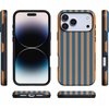 image:imageCasely iPhone 17 Pro Max Case  Van Gogh  Vincents Admired Garden  Bold Protective Design  Compatible with MagSafeGo New York  Blue  Orange Stripes