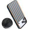 image:imageCasely iPhone 17 Pro Max Case  Van Gogh  Vincents Admired Garden  Bold Protective Design  Compatible with MagSafeGo New York  Blue  Orange Stripes