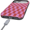 image:imageCasely iPhone 17 Pro Max Case  Vibe Check  Pink Checkerboard  Bold Protective Design  Compatible with MagSafe
