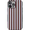 image:imageCasely iPhone 13 Pro Max Case  Chocolate Blue Stripes  Sunday in Brooklyn  Bold Protective Design  Compatible with MagSafe