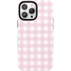 image:imageCasely iPhone 13 Pro Max Case  Pink Plaid  Sunday Best  Bold Protective Design  Compatible with MagSafe