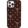 image:imageCasely iPhone 13 Pro Max Case  Teddy Bows  Brown Polka Dot  Bold Protective Design  MagSafe Compatible Design