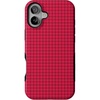 image:imageCasely iPhone 16 Case  Best Dressed  Red Houndstooth  Bold Protective Design  MagSafe Compatible Design