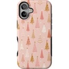 image:imageCasely iPhone 16 Case  Bubblegum Forest  Christmas Tree  Bold Protective Design  MagSafe Compatible Design