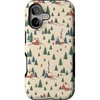 image:imageCasely iPhone 16 Case  Chalet All Day  Winter Village  Bold Protective Design  MagSafe Compatible Design
