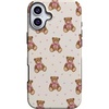 image:imageCasely iPhone 16 Case  Cuddle Up  Teddy Bear  Bold Protective Design  MagSafe Compatible Design