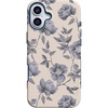 image:imageCasely iPhone 16 Case  Ink amp Iris  Vintage Floral  Bold Protective Design  Compatible with MagSafe