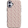 image:imageCasely iPhone 16 Case  Lovebug  Mauve Hearts  Bold Protective Design  MagSafe Compatible Design