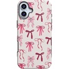 image:imageCasely iPhone 16 Case  Lover Girlie  Pink Bows  Bold Protective Design  Compatible with MagSafe