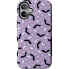 image:imageCasely iPhone 16 Case  Midnight Flight  Celestial Bats  Bold Protective Design  MagSafe Compatible Design