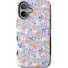 image:imageCasely iPhone 16 Case  Poppy Meadows  Pastel Floral  Bold Protective Design  Compatible with MagSafe