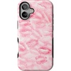 image:imageCasely iPhone 16 Case  Sealed with a Kiss  Pink Lipstick  Bold Protective Design  Compatible with MagSafe